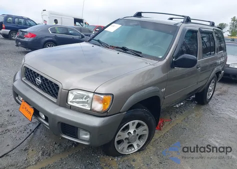 2001 Nissan Pathfinder Se from USA, damaged, VIN JN8DR09Y21W614972